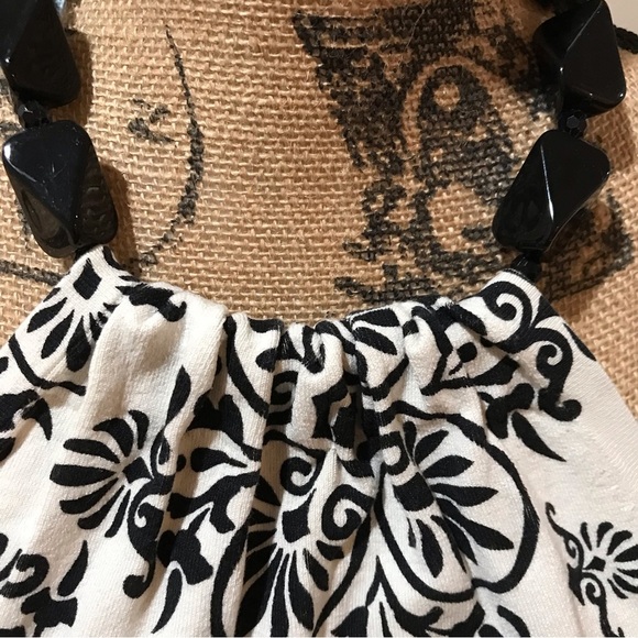 ▪️RARE White House Black Market Beaded Necklace Tank - Picture 4 of 10